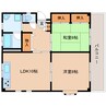 東海道本線/静岡駅 バス:11分:停歩7分 2階 築20年 2LDKの間取り