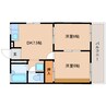 東海道本線/静岡駅 バス:10分:停歩2分 2階 築36年 2DKの間取り