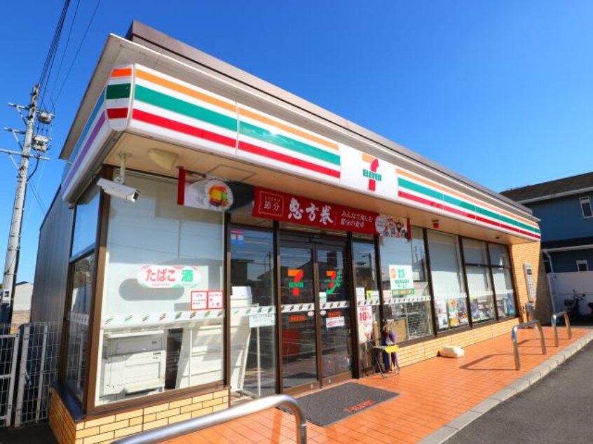 セブンイレブン焼津吉永店(コンビニ)まで1509m 東海道本線/焼津駅 バス36分宮島下車:停歩4分 2階 築19年