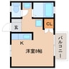 東海道本線/静岡駅 バス:20分:停歩4分 2階 築27年 1Rの間取り