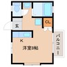 東海道本線/静岡駅 バス:20分:停歩4分 1階 築27年 1Rの間取り