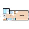 東海道本線/静岡駅 バス:11分:停歩4分 2階 築36年 1Kの間取り
