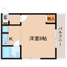 東海道本線/静岡駅 徒歩5分 2階 築31年 1Rの間取り