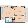 東海道本線/静岡駅 バス:20分:停歩4分 2階 築28年 2LDKの間取り