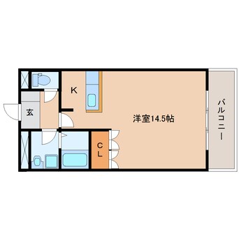 間取図 東海道本線/焼津駅 徒歩20分 1階 築20年