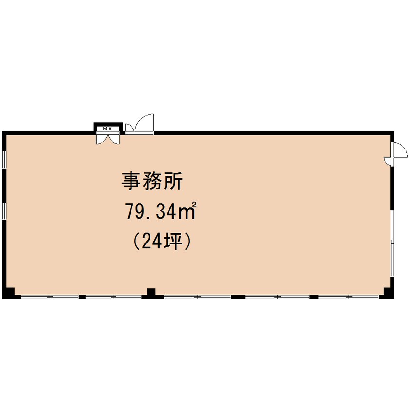 間取図 東海道本線/静岡駅 徒歩11分 4階 築34年