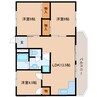 東海道本線/静岡駅 バス:23分:停歩6分 3階 築45年 3LDKの間取り