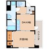 東海道本線/静岡駅 徒歩5分 4階 築18年 1DKの間取り