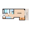 東海道本線/静岡駅 バス:9分:停歩3分 1階 築34年 1Rの間取り