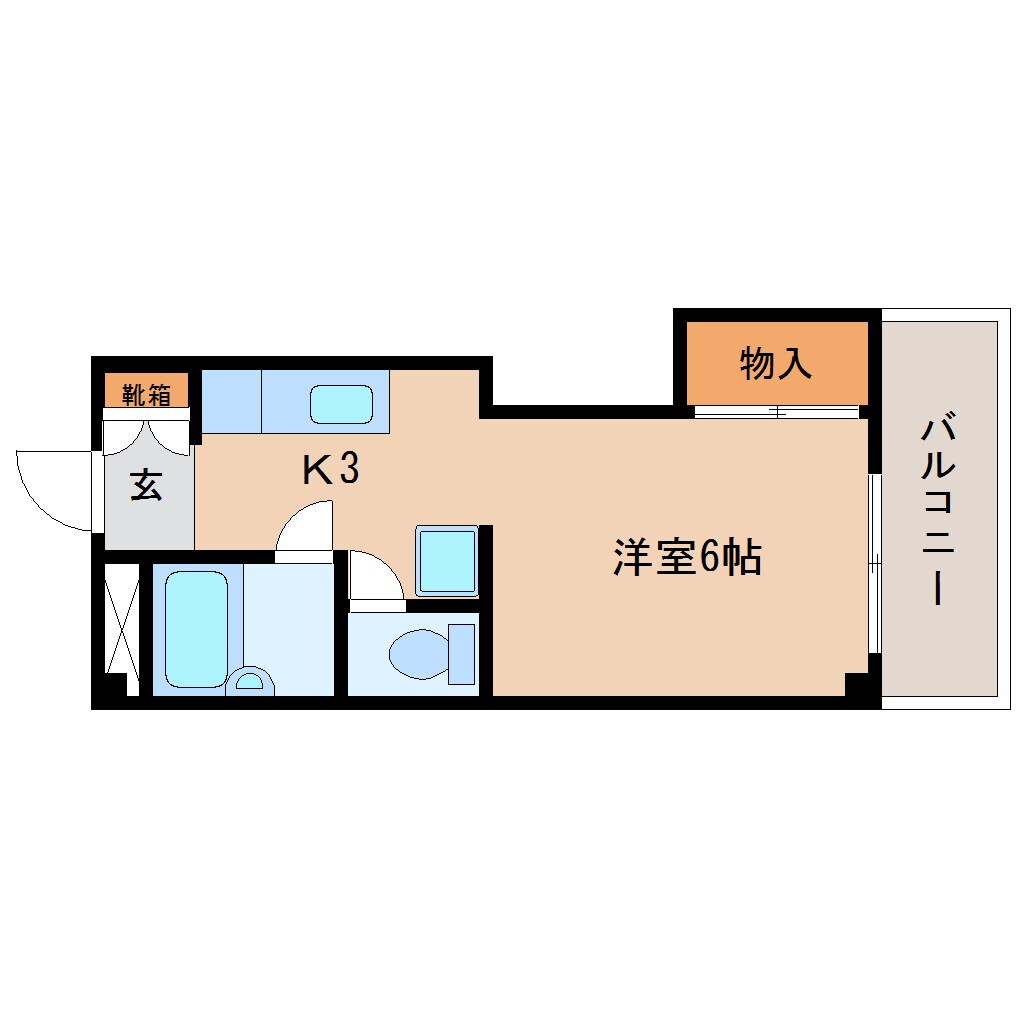 間取り図 東海道本線/静岡駅 徒歩21分 1階 築34年