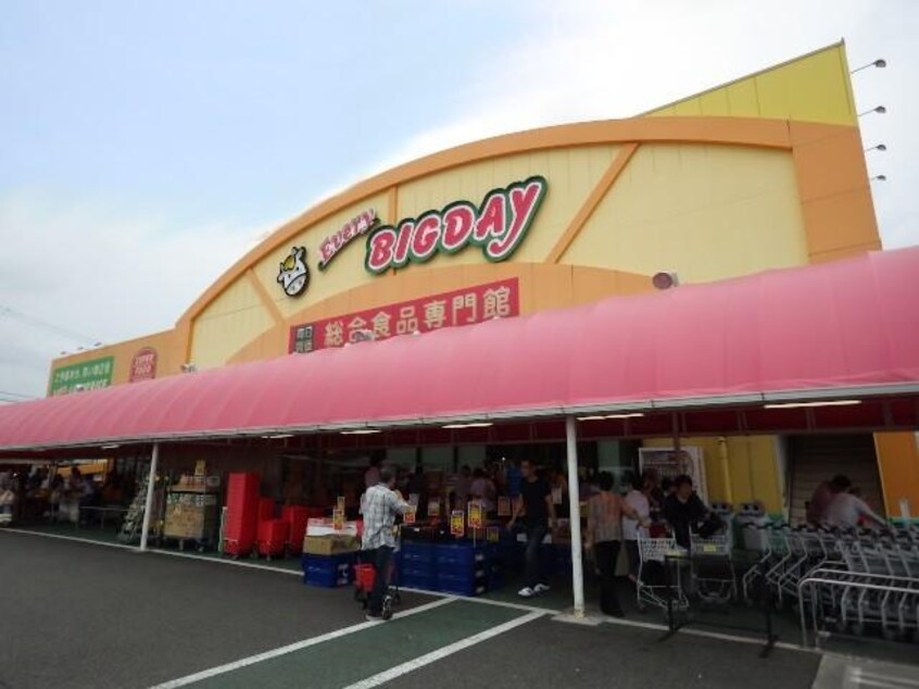 エブリィビッグデー駿河店(スーパー)まで807m 東海道本線/静岡駅 徒歩18分 2階 築35年