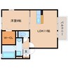 東海道本線/東静岡駅 徒歩17分 2階 築18年 1LDKの間取り