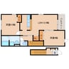東海道本線/静岡駅 バス:22分:停歩6分 2階 築18年 2LDKの間取り