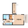 東海道本線/静岡駅 徒歩12分 2階 築33年 1Kの間取り