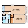 東海道本線/静岡駅 バス:18分:停歩4分 2階 築42年 1LDKの間取り