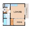東海道本線/藤枝駅 徒歩18分 2階 築19年 1LDKの間取り