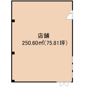 間取図 東海道本線/静岡駅 徒歩2分 1階 築20年