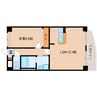 東海道本線/焼津駅 徒歩7分 4階 築17年 1LDKの間取り