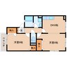 東海道本線/静岡駅 バス:18分:停歩3分 2階 築25年 2DKの間取り