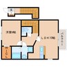 東海道本線/静岡駅 バス:11分:停歩3分 2階 築17年 1LDKの間取り