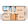 東海道本線/静岡駅 バス:21分:停歩6分 2階 築17年 2LDK+Sの間取り