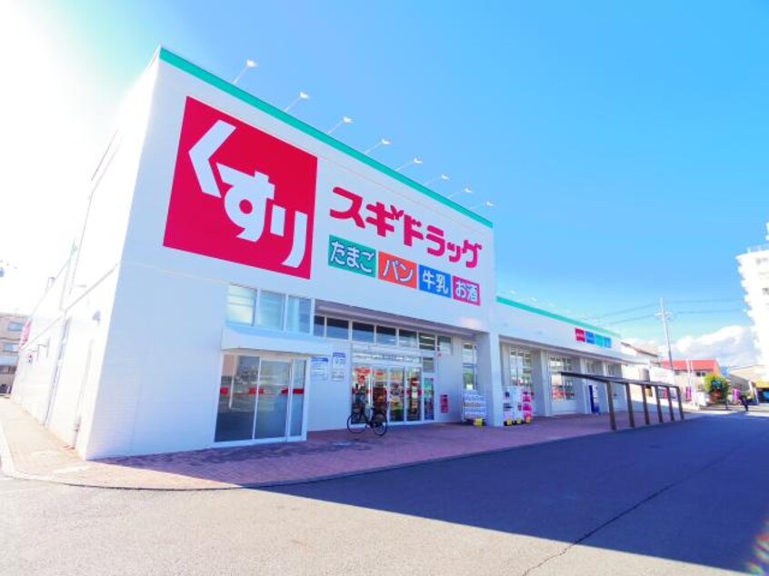 スギドラッグ駿河西島店(ドラッグストア)まで882m 東海道本線/静岡駅 バス21分大浜下車:停歩6分 2階 築17年