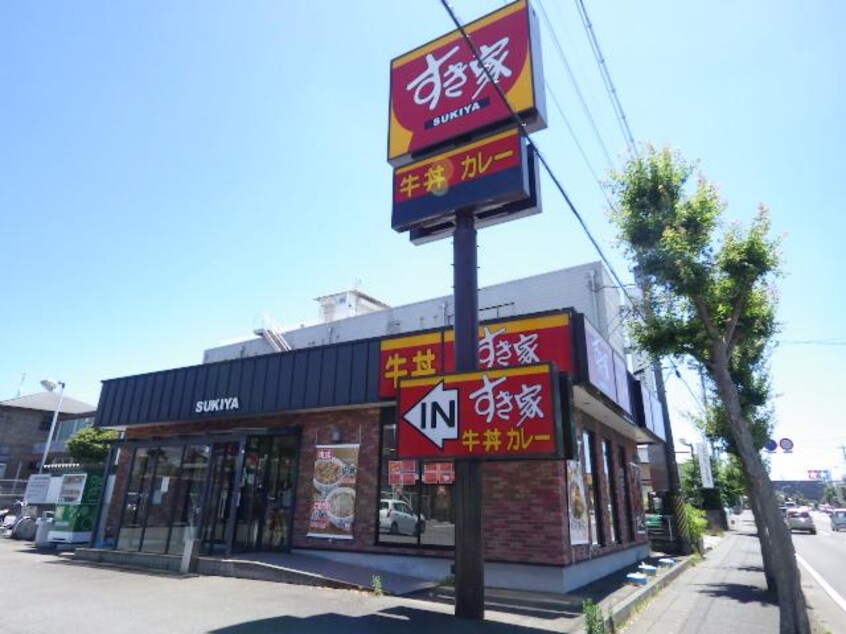 すき家静岡池田店(その他飲食（ファミレスなど）)まで882m 東海道本線/東静岡駅 徒歩10分 1階 築31年