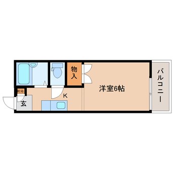 間取図 東海道本線/静岡駅 バス17分小鹿公民館前下車:停歩3分 2階 築28年