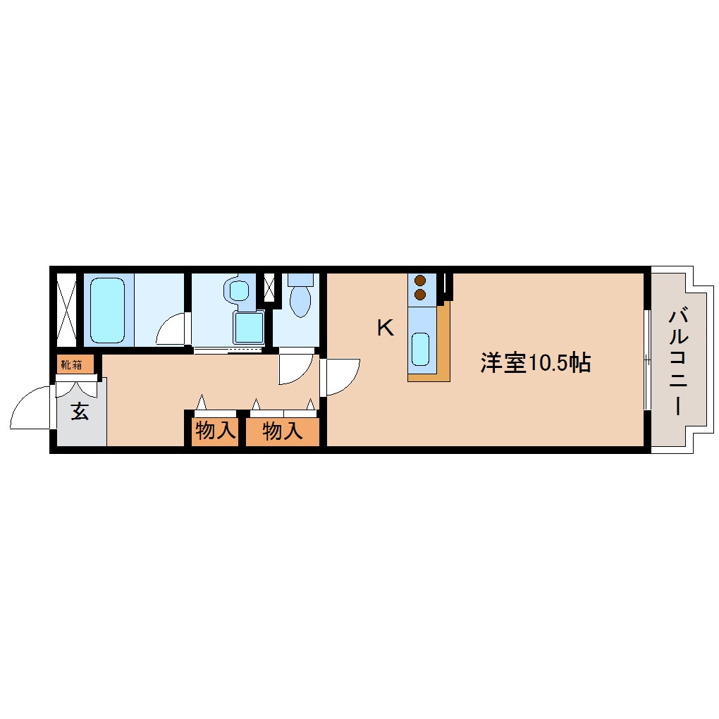間取り図 東海道本線/東静岡駅 徒歩10分 3階 築17年