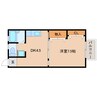 東海道本線/静岡駅 バス:12分:停歩3分 2階 築27年 1DKの間取り