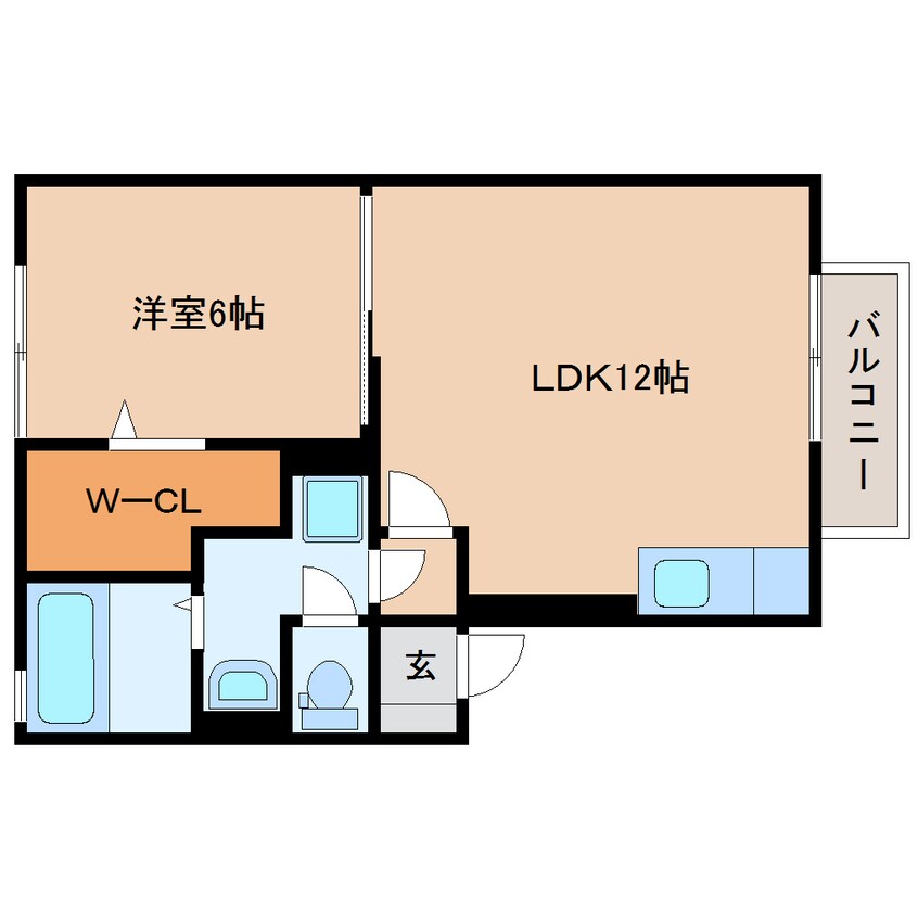 間取図 東海道本線/西焼津駅 徒歩16分 1階 築16年