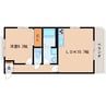 東海道本線/静岡駅 バス:16分:停歩8分 3階 築16年 1LDKの間取り