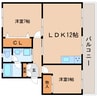 東海道本線/静岡駅 バス:18分:停歩3分 1階 築38年 2LDKの間取り