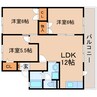 東海道本線/藤枝駅 徒歩16分 2階 築30年 3LDKの間取り