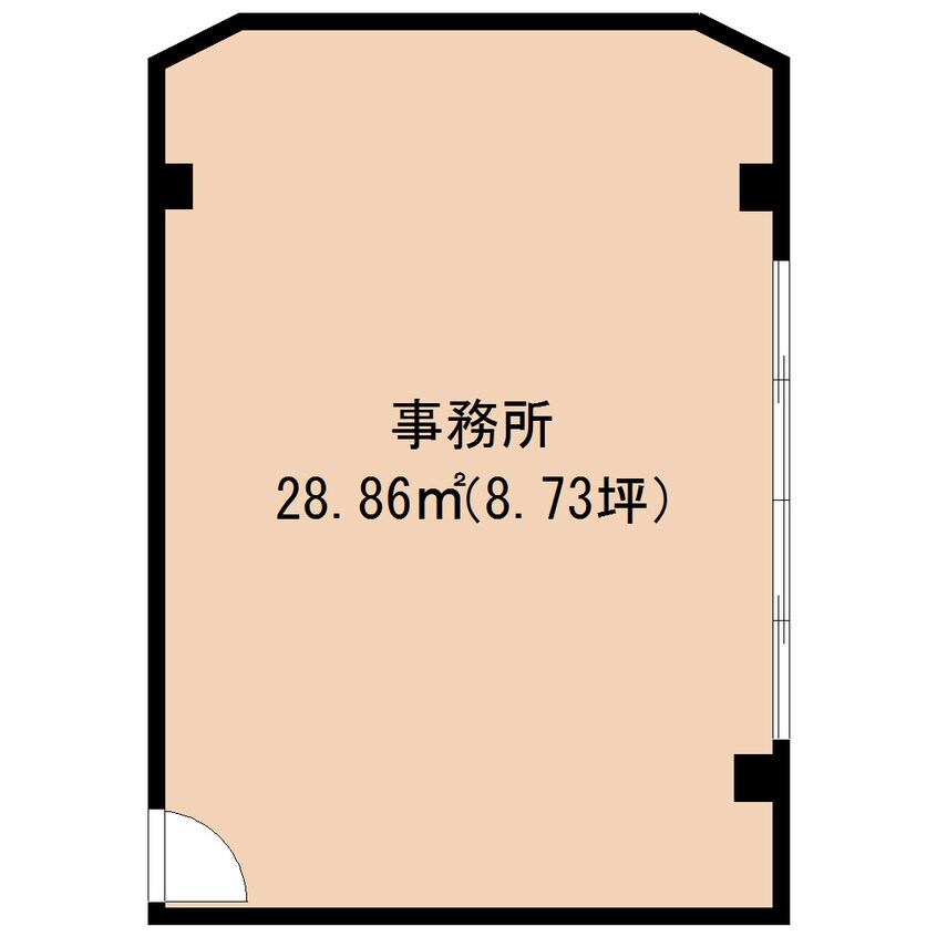 間取図 東海道本線/静岡駅 徒歩5分 3階 築50年