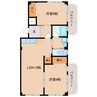 東海道本線/静岡駅 バス:13分:停歩2分 1階 築24年 2LDKの間取り