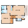 東海道本線/静岡駅 バス:22分:停歩1分 1階 築16年 1LDKの間取り