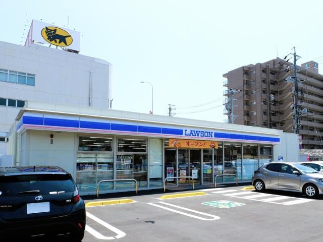 ローソン静岡曲金五丁目店(コンビニ)まで403m 東海道本線/東静岡駅 徒歩15分 1階 築23年