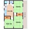 東海道本線/静岡駅 バス:19分:停歩6分 1階 築48年 3DKの間取り