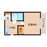 東海道本線/静岡駅 バス:18分:停歩1分 3階 築37年 1Kの間取り