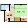 東海道本線/静岡駅 徒歩15分 2階 築37年 1Kの間取り
