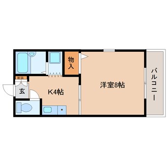 間取図 東海道本線/静岡駅 バス9分中田三丁目西下車:停歩4分 1階 築30年