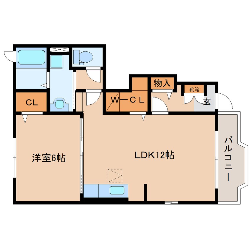 間取図 東海道本線/静岡駅 バス15分下島北下車:停歩7分 1階 築16年
