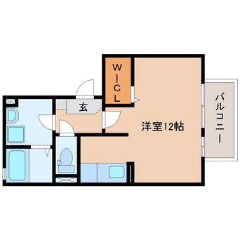 間取図 東海道本線/焼津駅 徒歩14分 1階 築19年