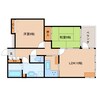 東海道本線/静岡駅 バス:14分:停歩4分 3階 築35年 2LDKの間取り