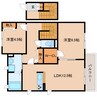 東海道本線/静岡駅 バス:10分:停歩2分 2階 築14年 2LDKの間取り