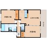 東海道本線/静岡駅 バス:28分:停歩4分 1階 築14年 2LDKの間取り