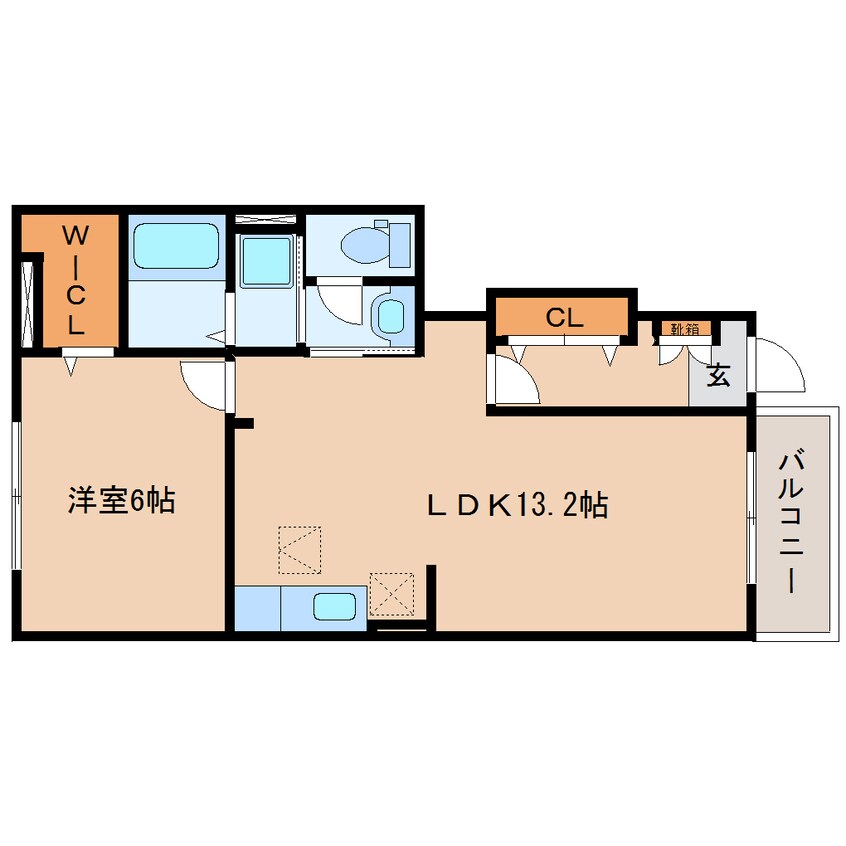 間取図 東海道本線/静岡駅 バス13分宮竹二丁目下車:停歩4分 1階 築14年
