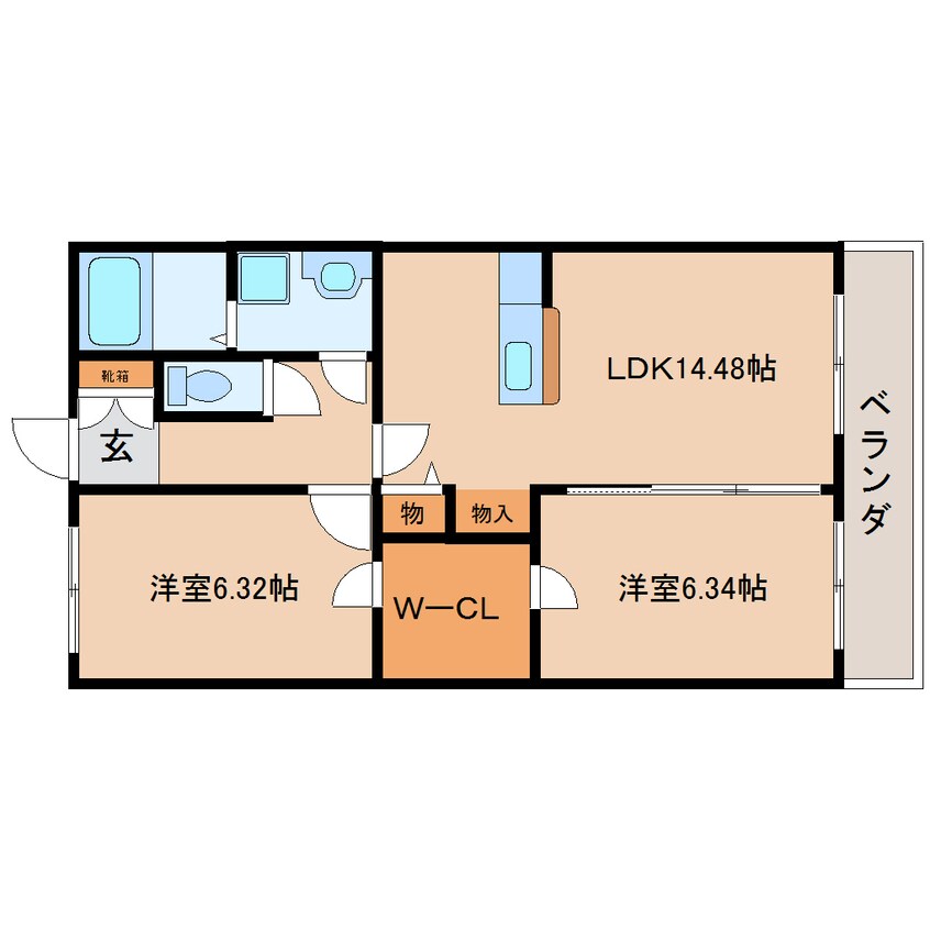 間取図 東海道本線/静岡駅 バス12分静岡新聞社前下車:停歩7分 5階 築12年