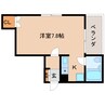 東海道本線/静岡駅 徒歩19分 3階 築37年 1Kの間取り